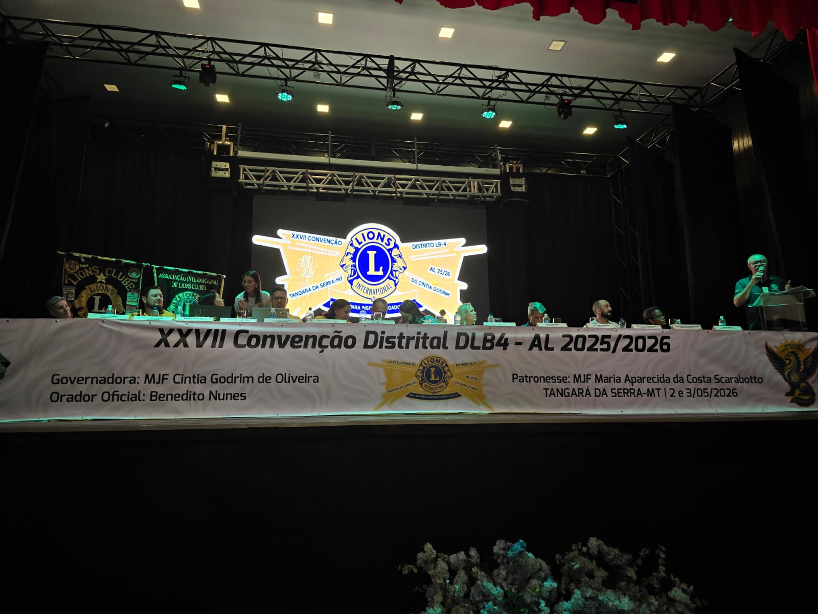 XXVII CONVENÇÃO DISTRITAL: Primeira plenária