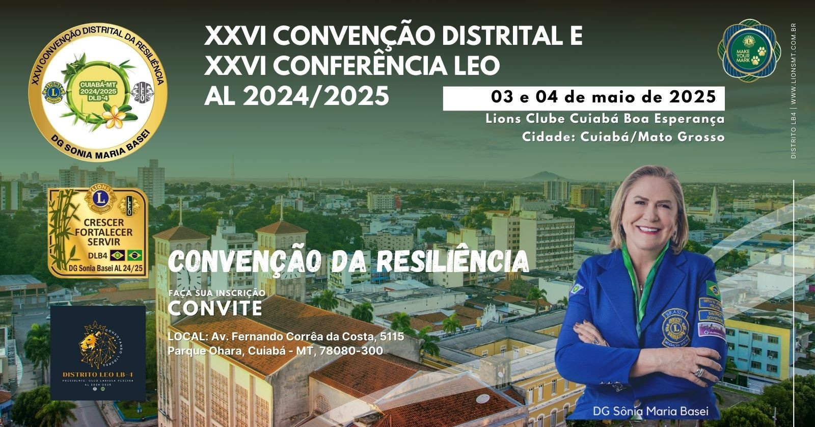 4ª RCD e XXVI Convenção do Distrito LB4 - AL 2024/2025