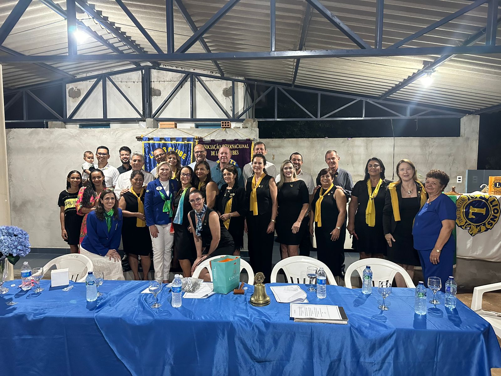 Visita ao Lions Clube Canarana