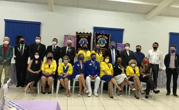 Visita do Governador e Posse de Novos Associados