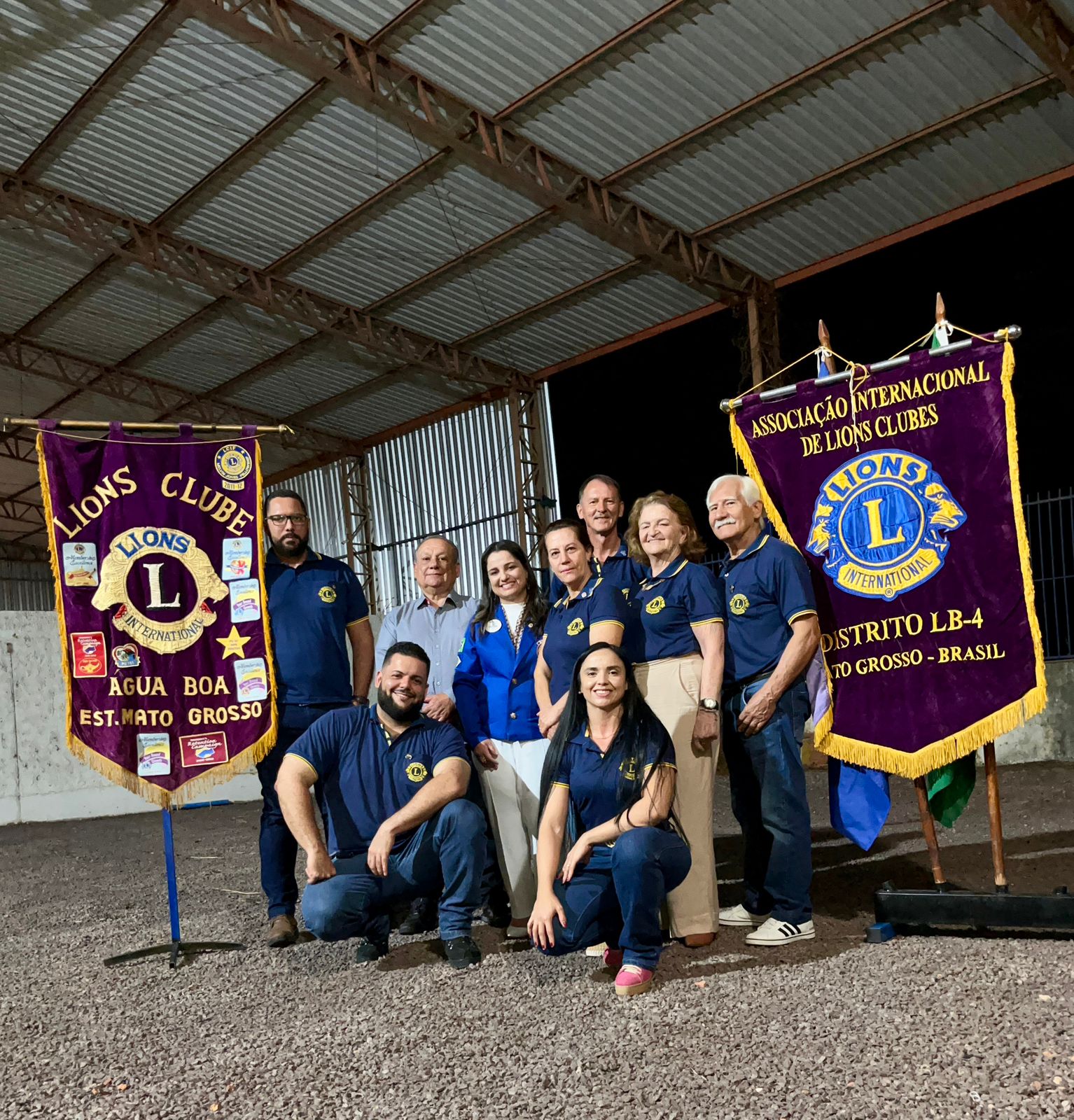 Água Boa recebeu a visita da DG Cintia Godrim