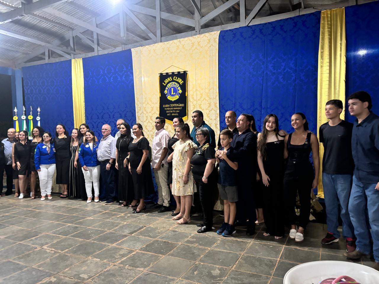 DG Cintia faz visita ao Lions Clube Juara Centenário e conheceu de perto os projetos do clube