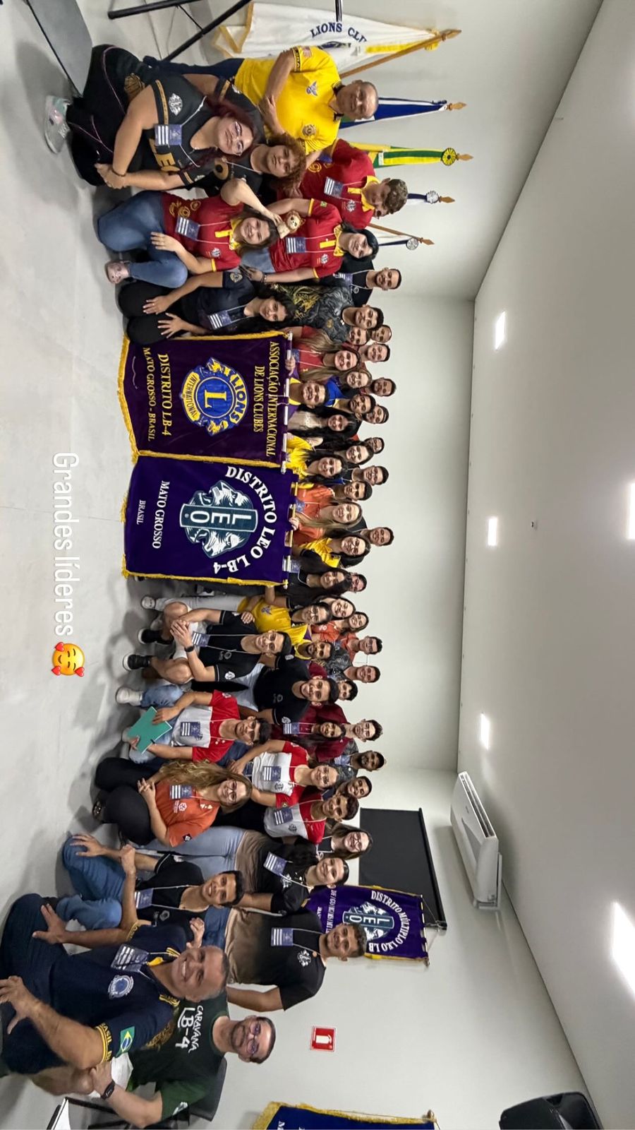 Governadora Cíntia Godrim inspira jovens líderes no V TIL do Distrito LEO LB-4