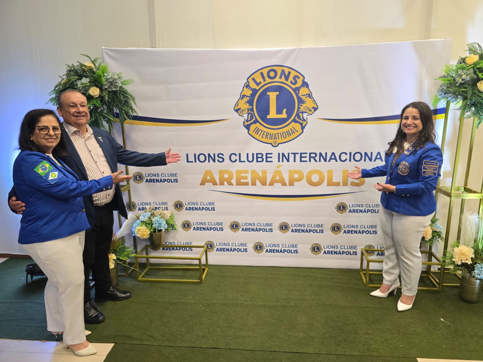 DIA 18 DE ABRIL : Arenápolis passa a integrar rede global do Lions com fundação de novo clube de serviço