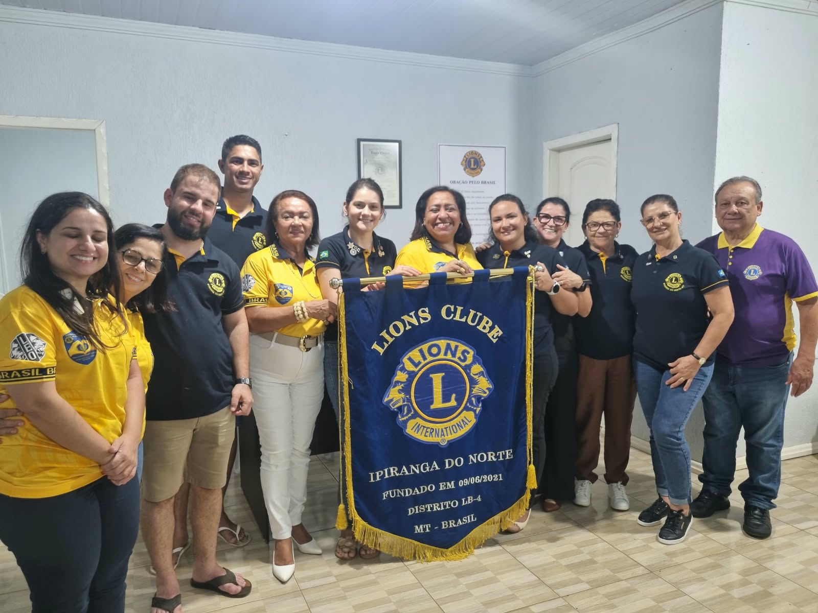 Governadora Francileide fez visita ao Lions Clube Ipiranga do Norte