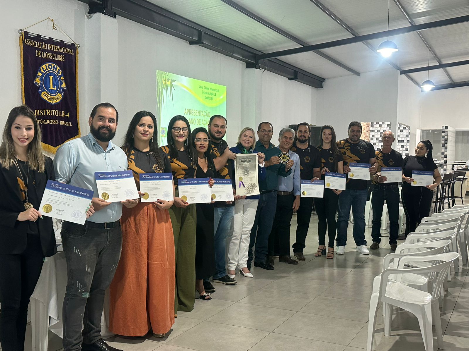 Entrega de Carta Constitutiva Lions Clube Querência