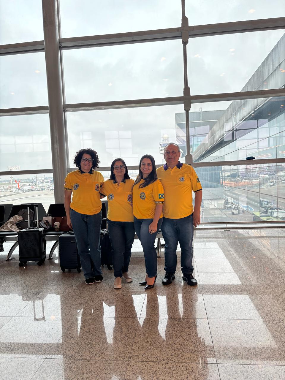 Governadora Cíntia Godrim lidera comitiva do Distrito LB-4 na 107ª Convenção Internacional do Lions em Orlando