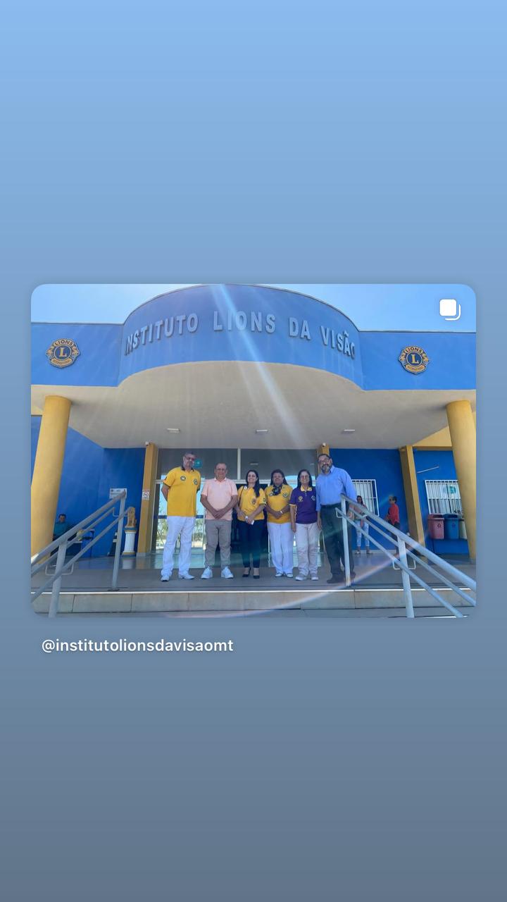 Governadora Cintia reúne-se com dirigentes do Instituto Lions da Visão
