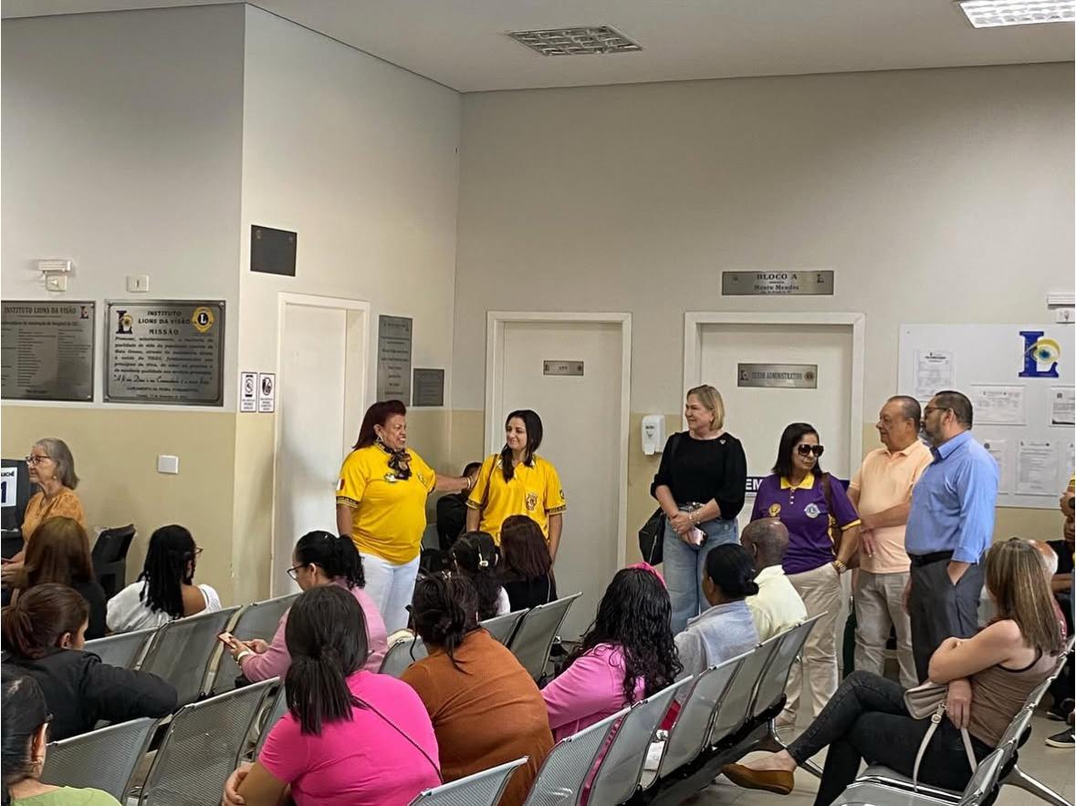 Governadora Cintia reúne-se com dirigentes do Instituto Lions da Visão