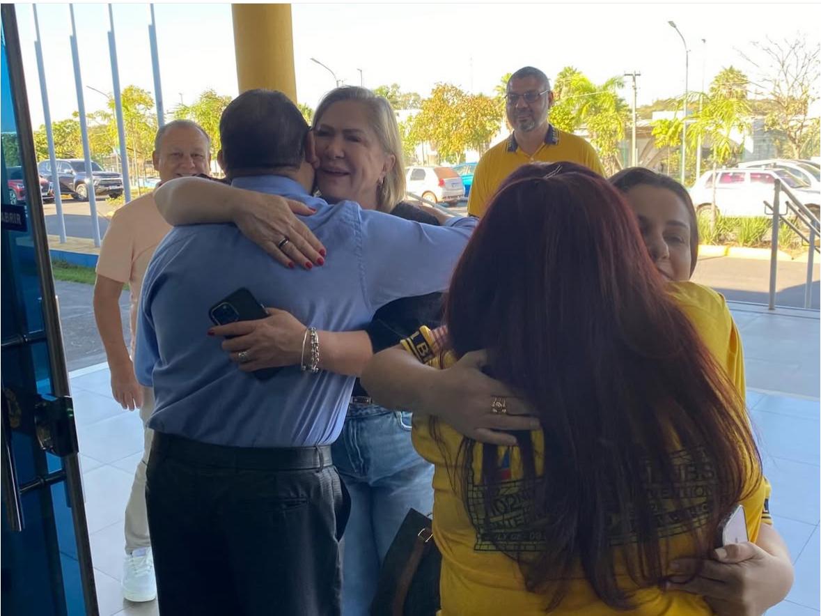 Governadora Cintia reúne-se com dirigentes do Instituto Lions da Visão