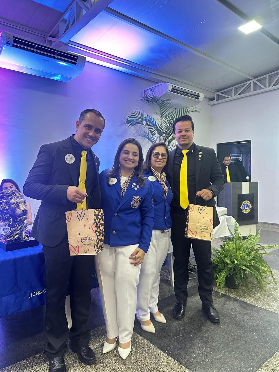 Governadora Cintia iniciou em Nova Mutum sua jornada de visitas aos Clubes do Distrito LB-4