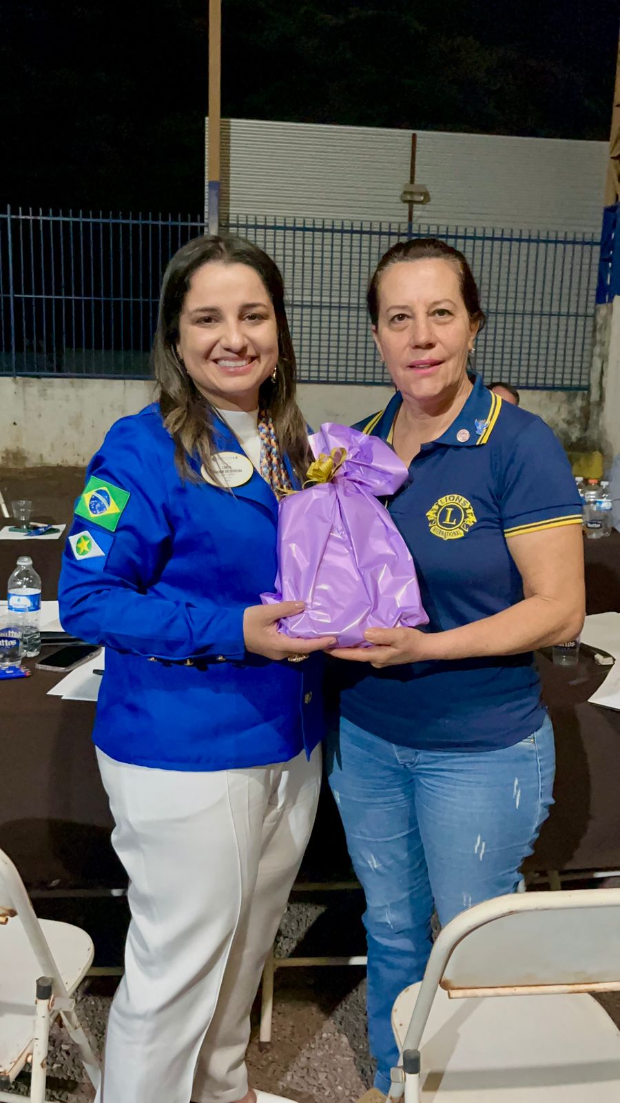 Água Boa recebeu a visita da DG Cintia Godrim