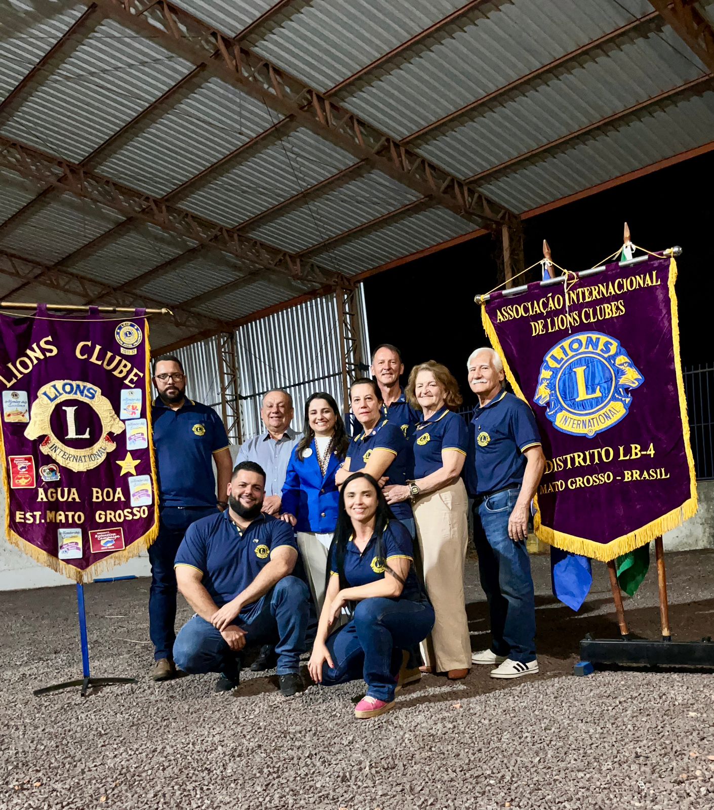 Água Boa recebeu a visita da DG Cintia Godrim