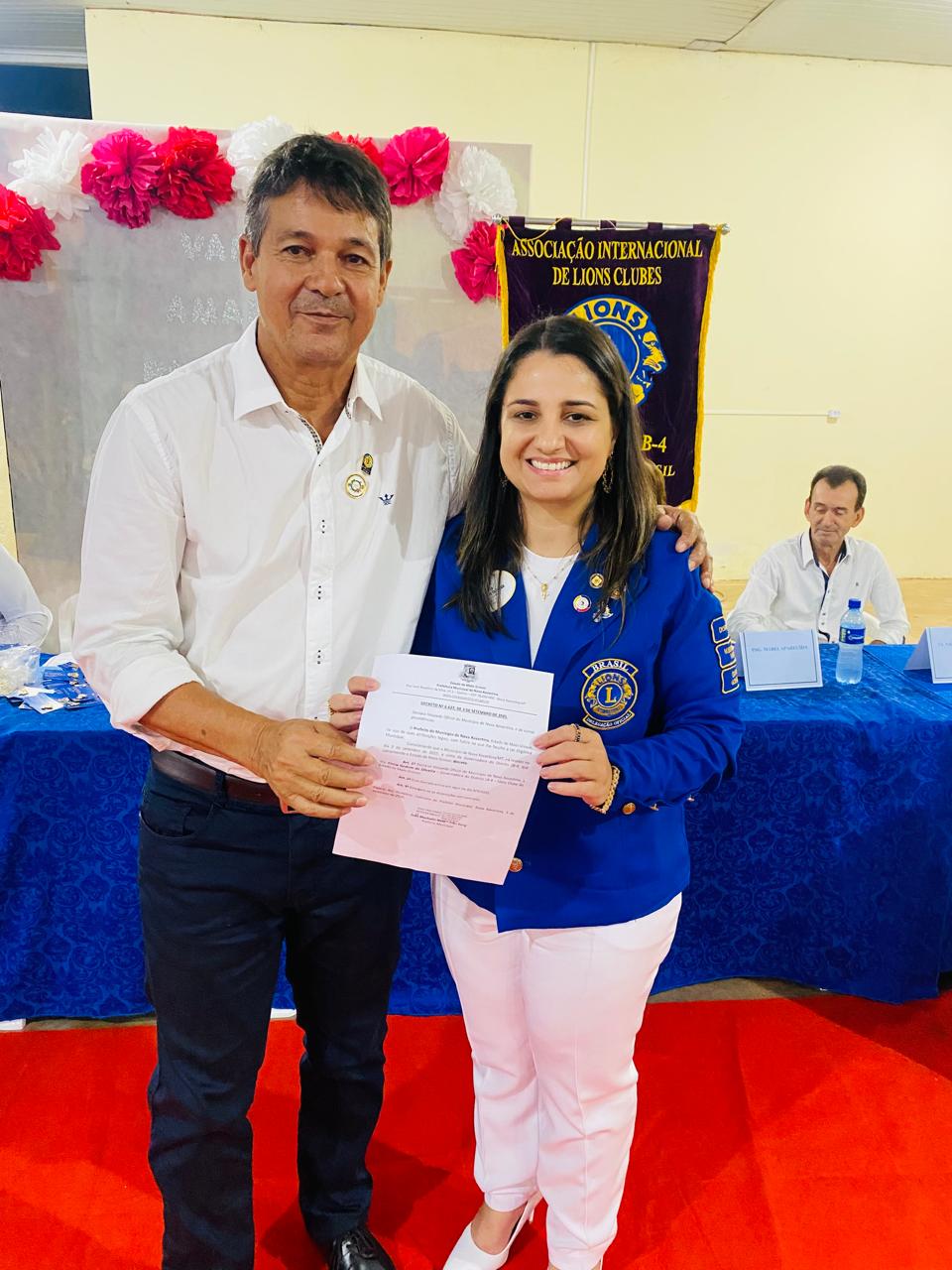 DG Cintia visita Nova Xavantina e recebe decreto de Hóspede oficial