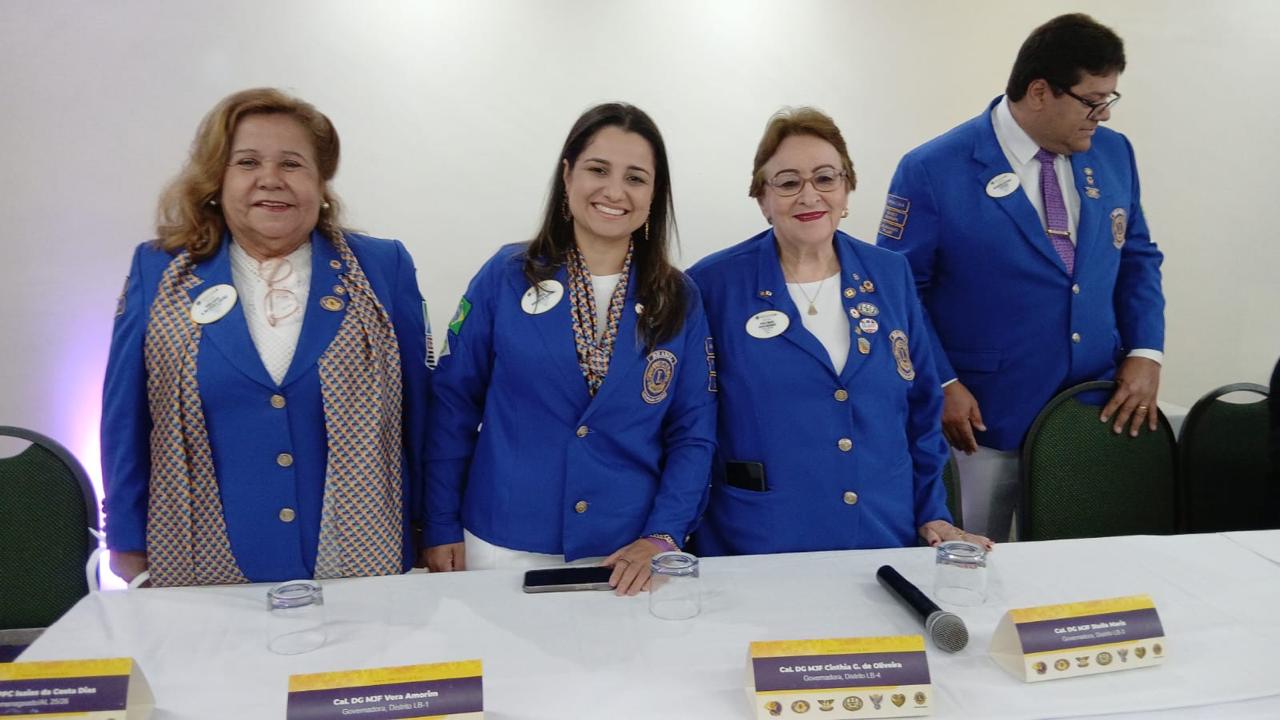 Governadora Cintia lidera delegação do LB-4 na Primeira RCG em Goiânia