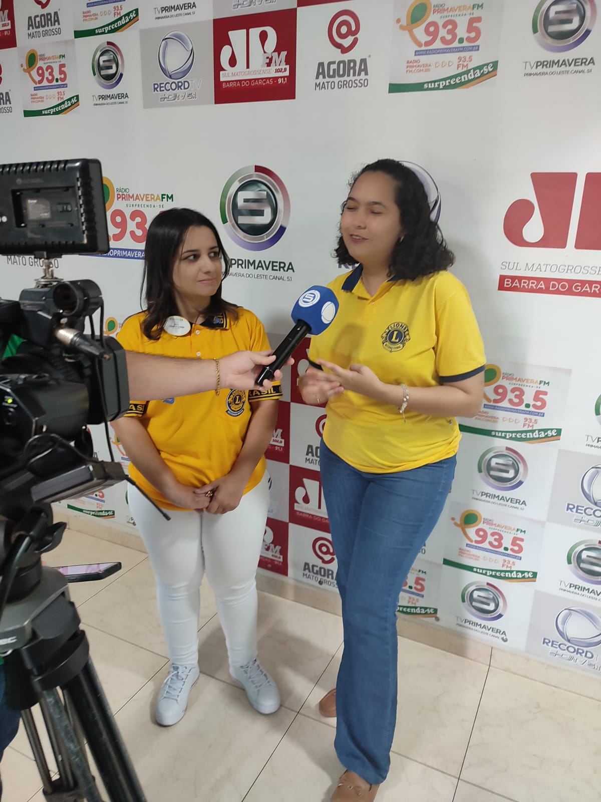 No retorno de Goiânia a DG Cintia visitou Primavera do Leste