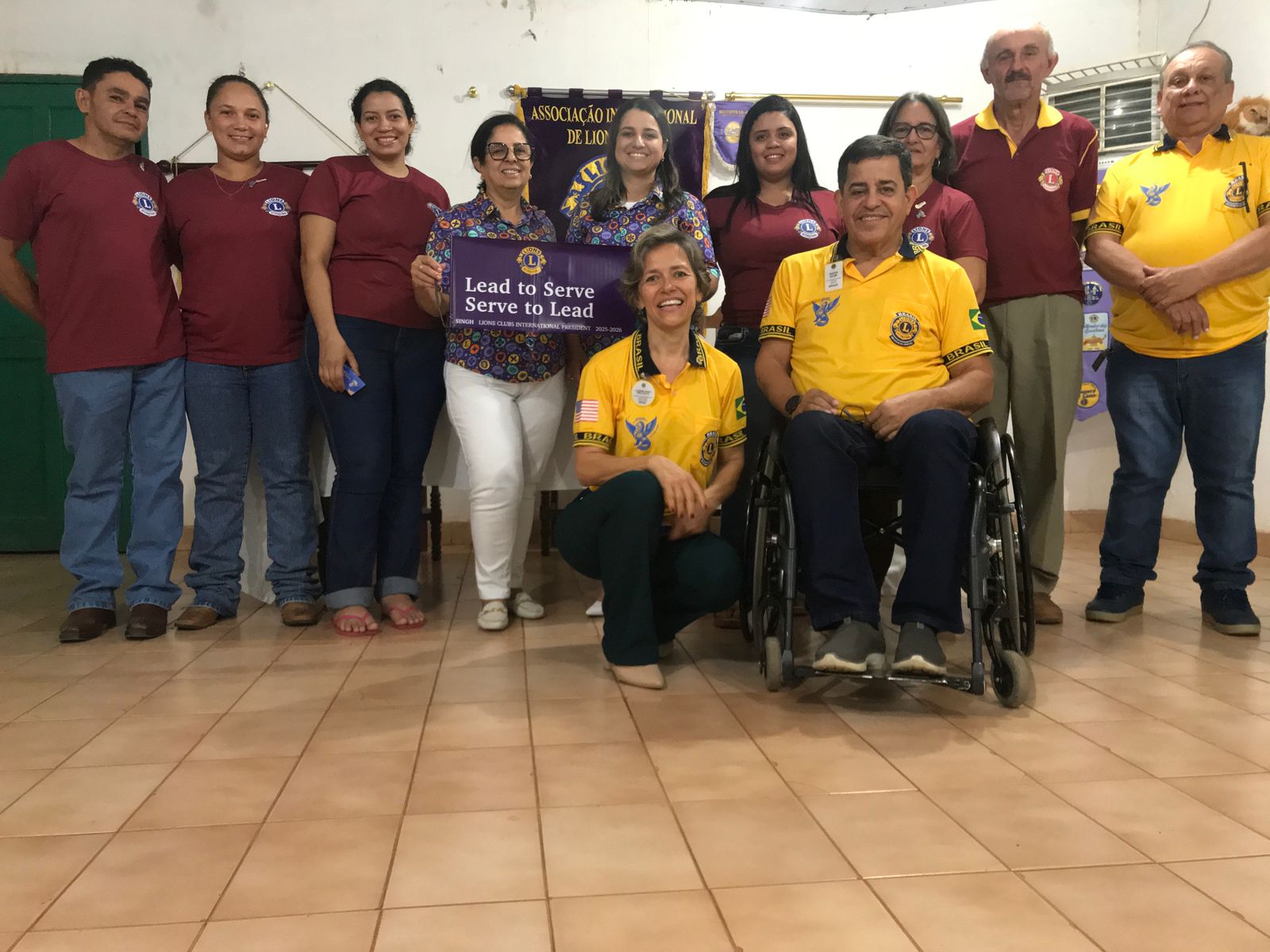 DG Cintia faz visita ao Lions Clube Dom Aquino