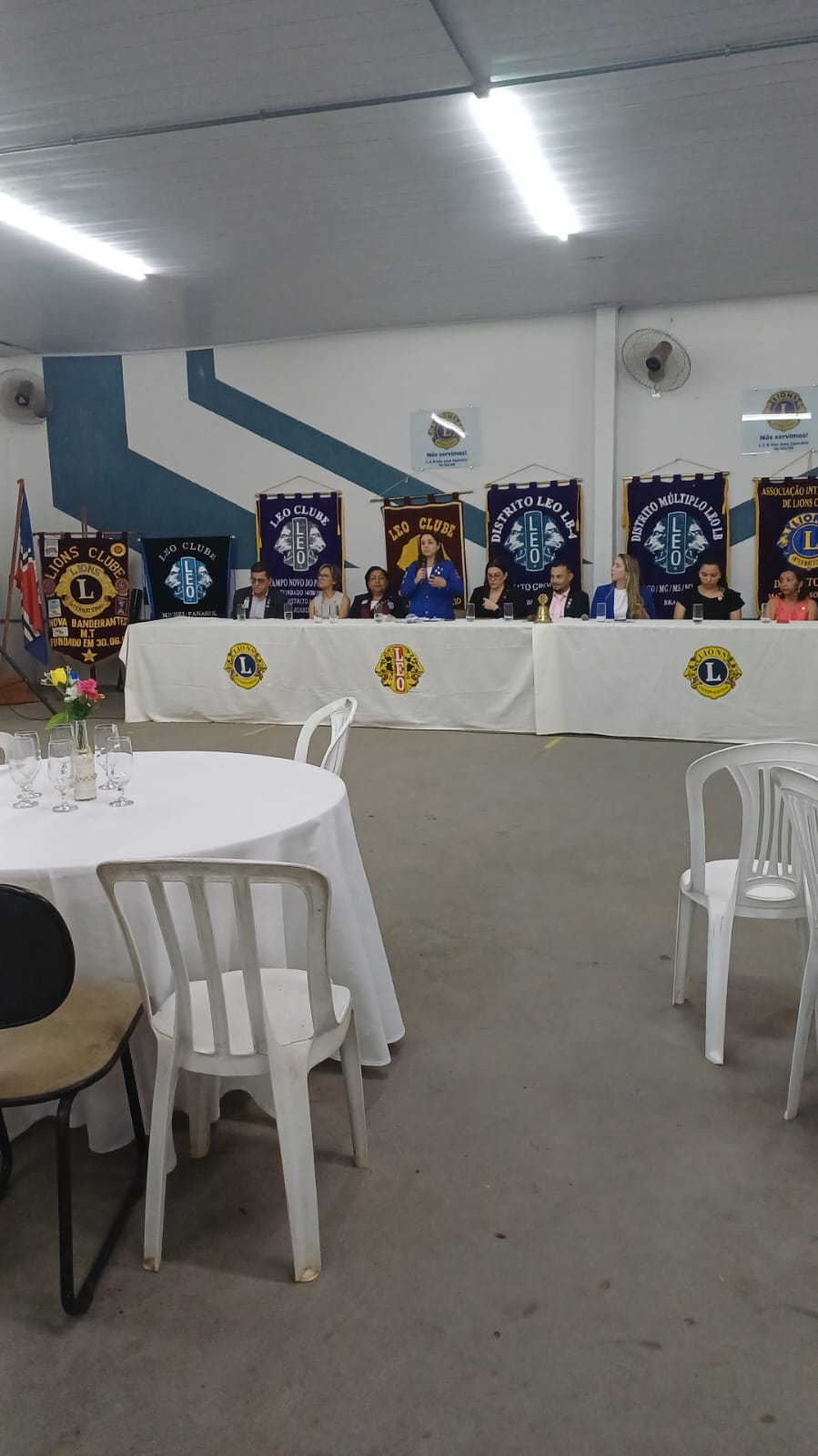 DG Cintia visita Lions São José Operário e participa de encontro de região do Leo Clube