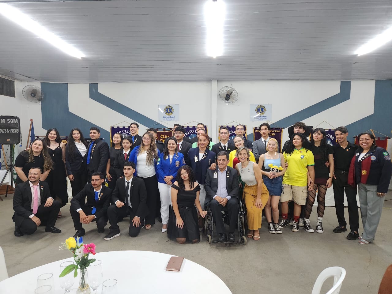 DG Cintia visita Lions São José Operário e participa de encontro de região do Leo Clube