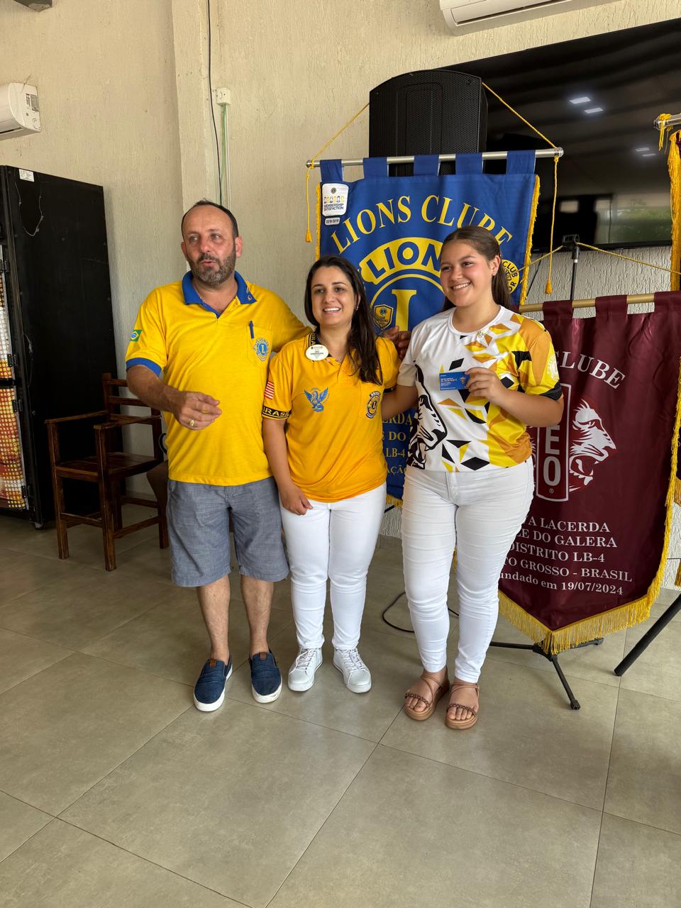 DG Cintia visita Nova Lacerda Centenário, clube destaque em aumento de associados no primeiro trimestre do AL