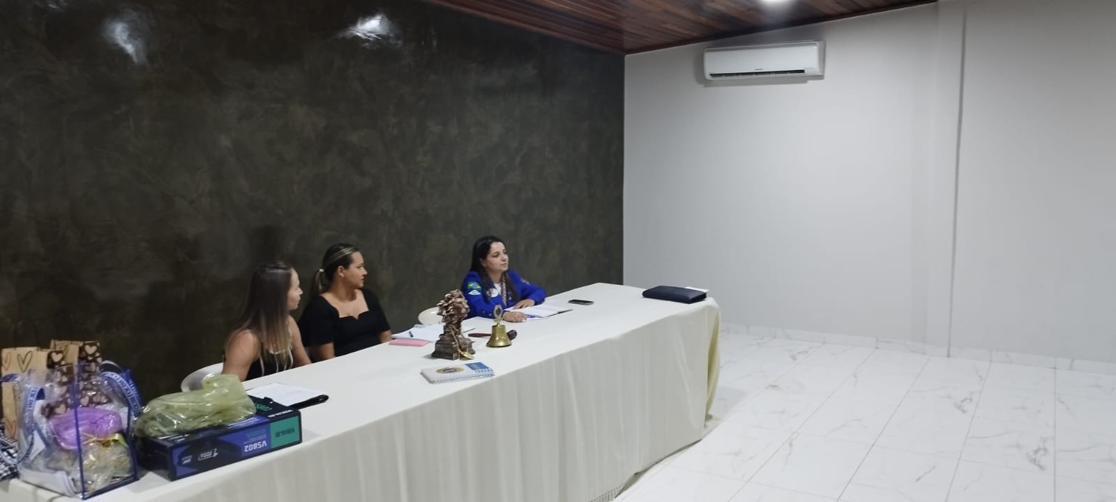 DG Cintia faz visita ao Lions Clube Juara Centenário e conheceu de perto os projetos do clube