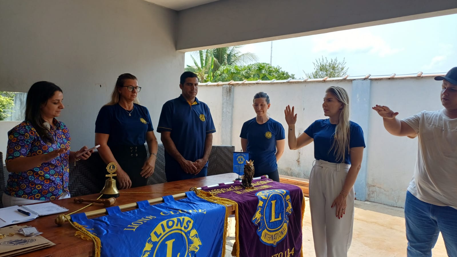 Governadora visita Lions Clube Porto dos Gaúchos Vale do Arinos