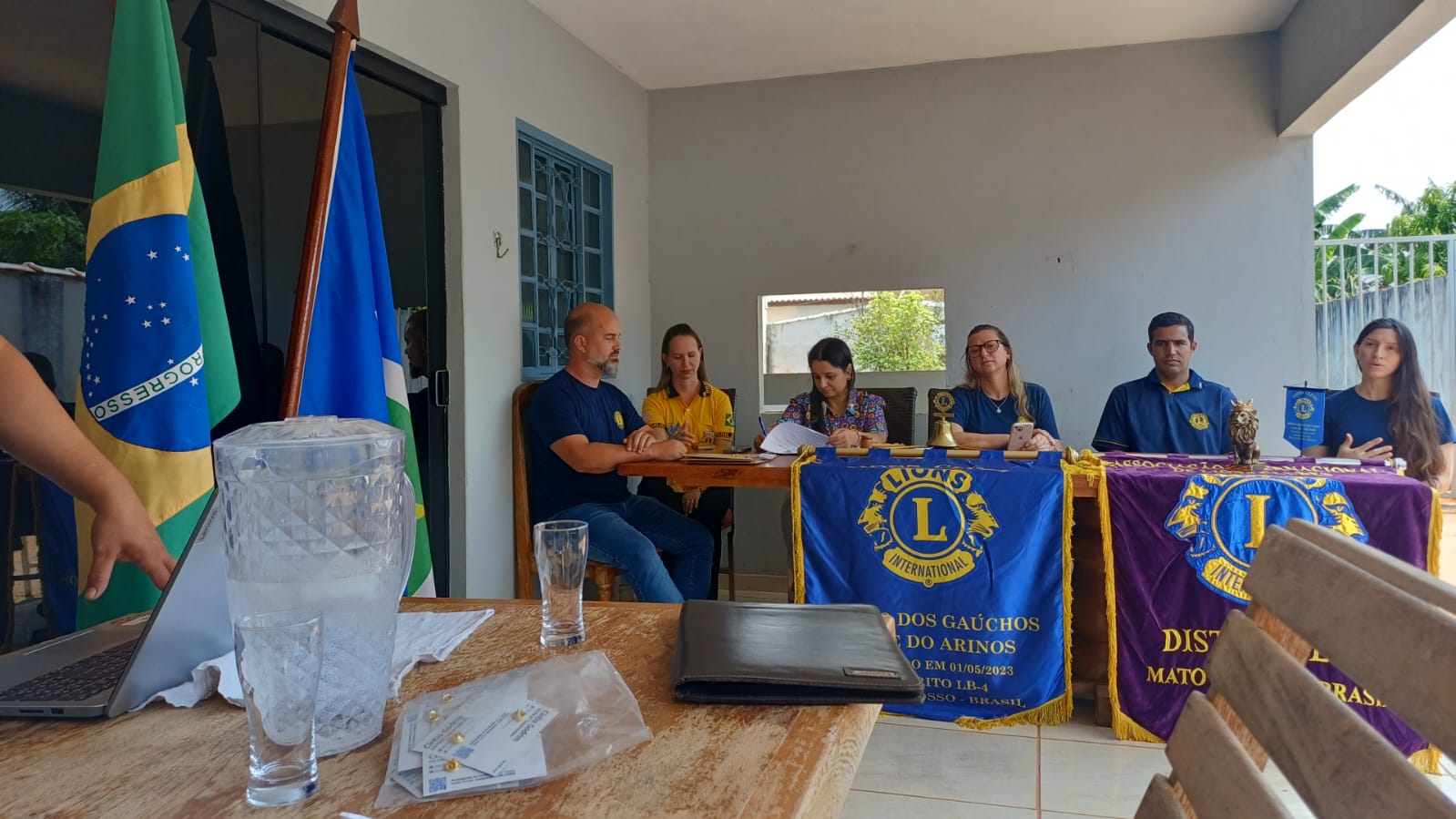 Governadora visita Lions Clube Porto dos Gaúchos Vale do Arinos