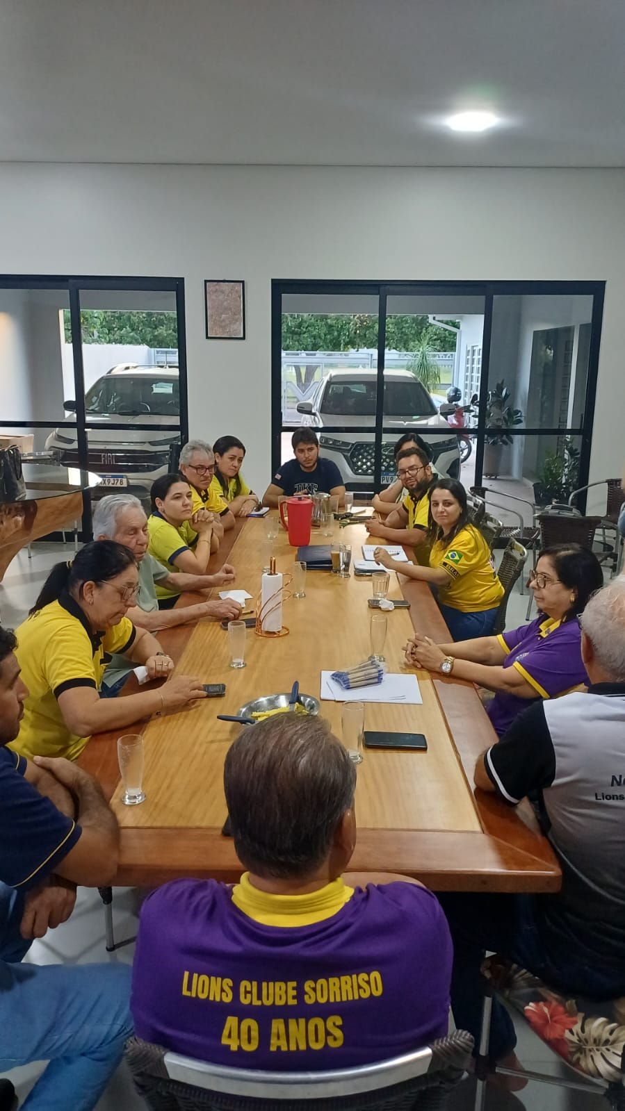 DG Cintia visitou o Lions Clube Juína e ouviu boas notícias durante o encontro
