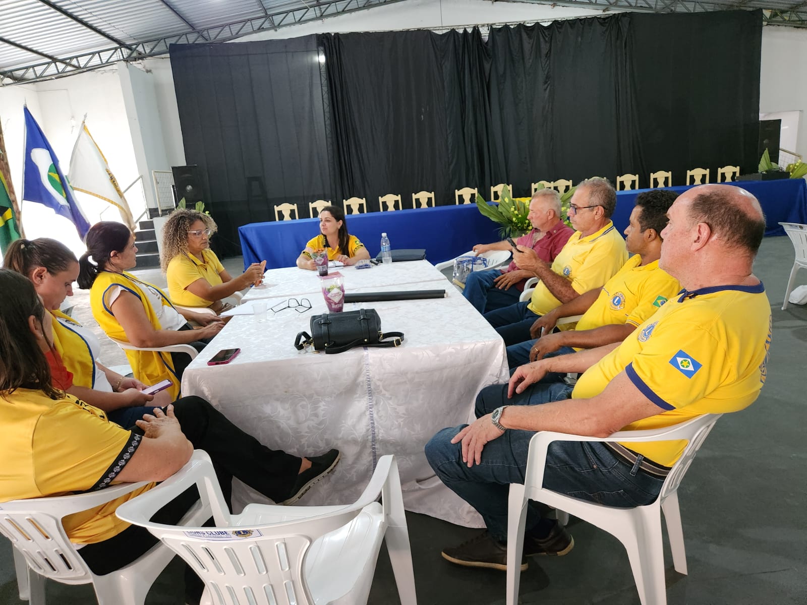 Visita da DG Cintia a Pontes e Lacerda marcou a celebração dos 40 anos de fundação do Clube