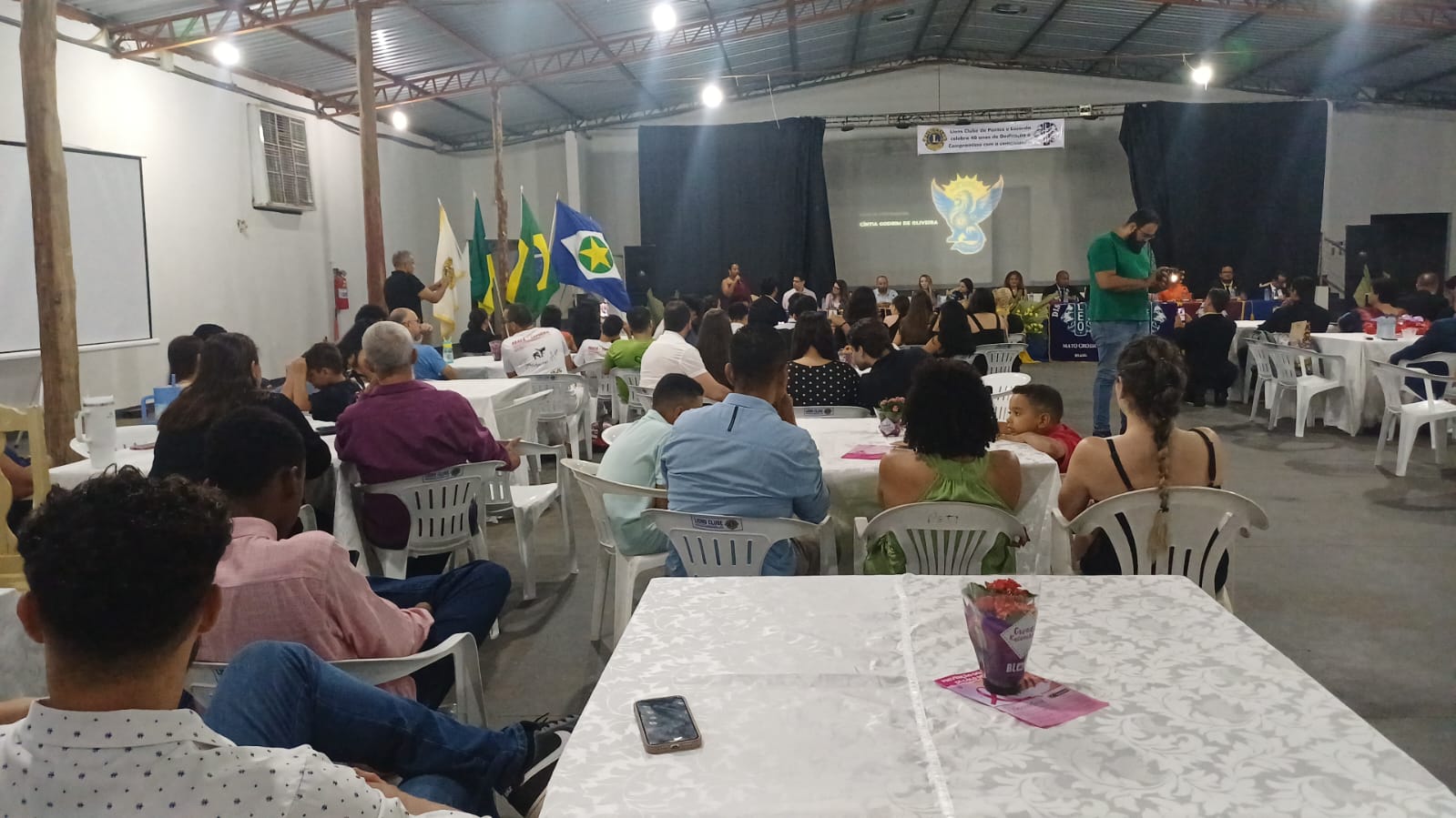 Visita da DG Cintia a Pontes e Lacerda marcou a celebração dos 40 anos de fundação do Clube