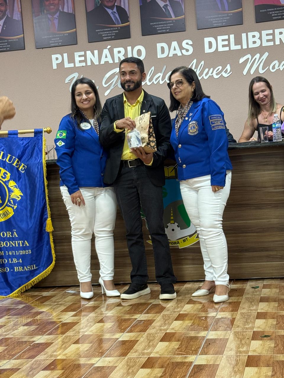 Governadora visita Lions Clube Tabaporã Cidade Bonita