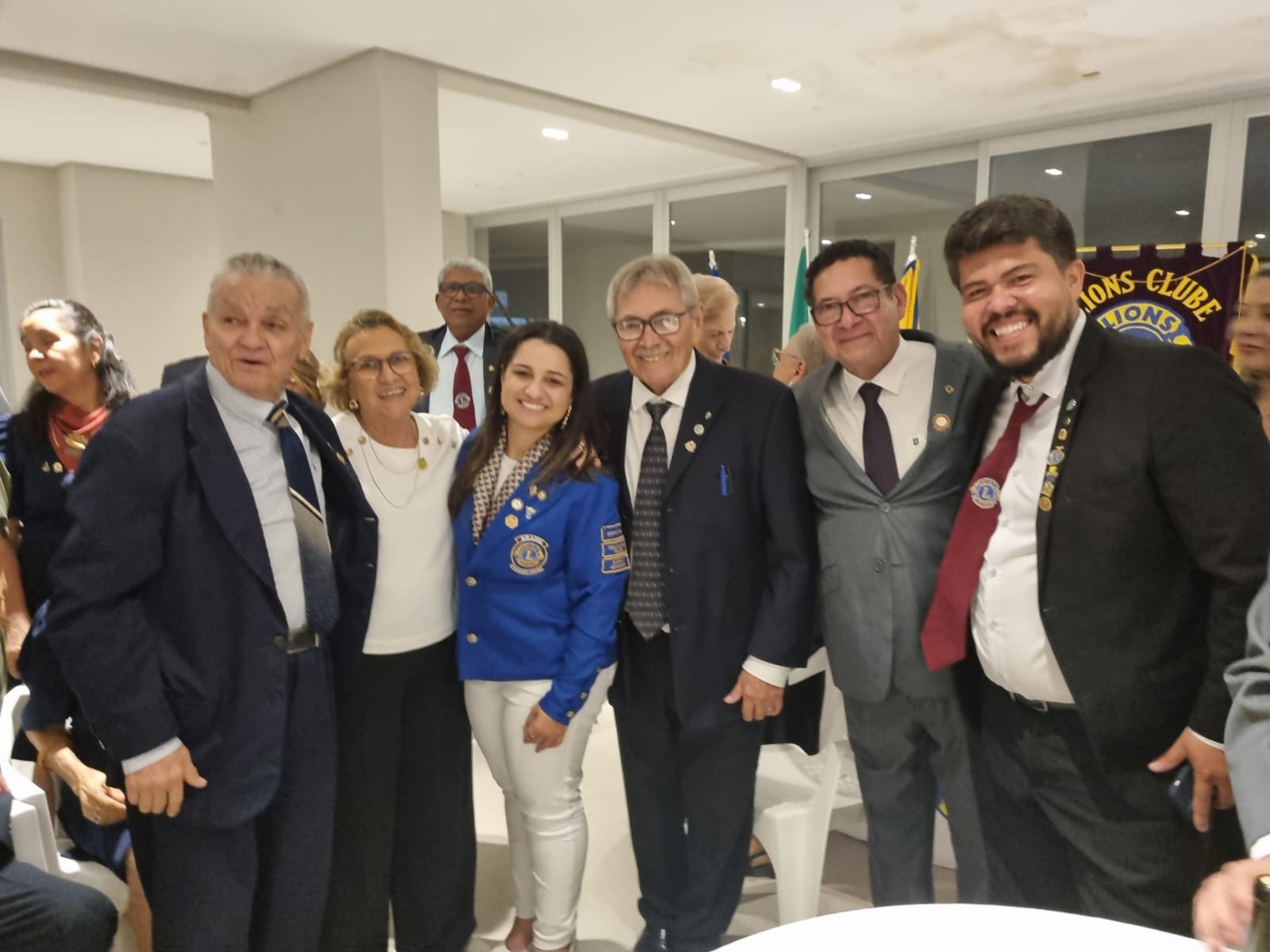 Governadora realiza visita oficial ao valoroso Lions Clube Cuiabá Norte