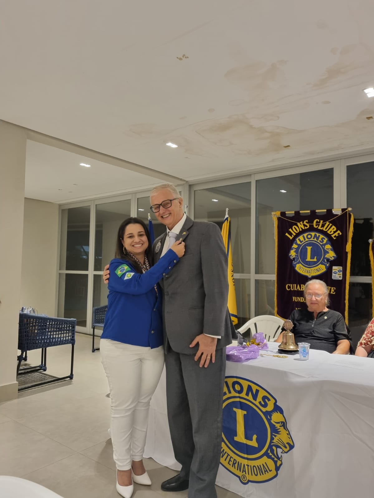 Governadora realiza visita oficial ao valoroso Lions Clube Cuiabá Norte
