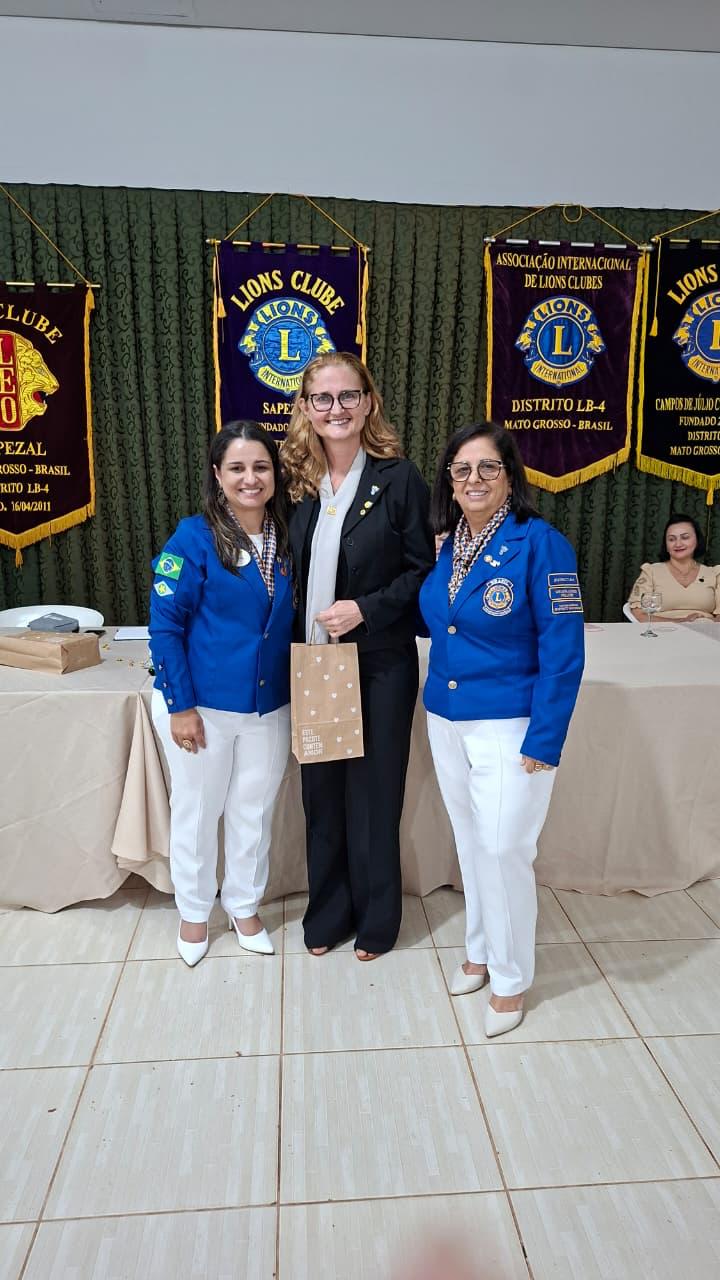 Visita da Governadora Cintia a Sapezal foi uma noite inesquecível