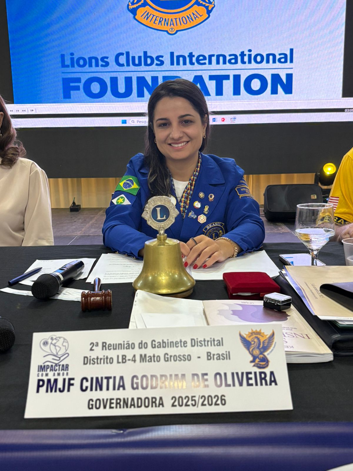 Leões de Mato Grosso participam de II RCD do Distrito LB-4 com palestra sobre liderança e propósito