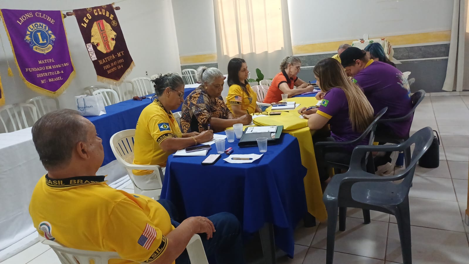 Governadora do Distrito LB-4 visita Lions Clube Matupá