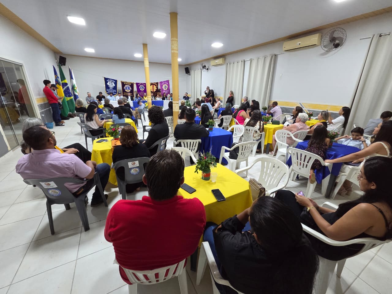 Governadora do Distrito LB-4 visita Lions Clube Matupá