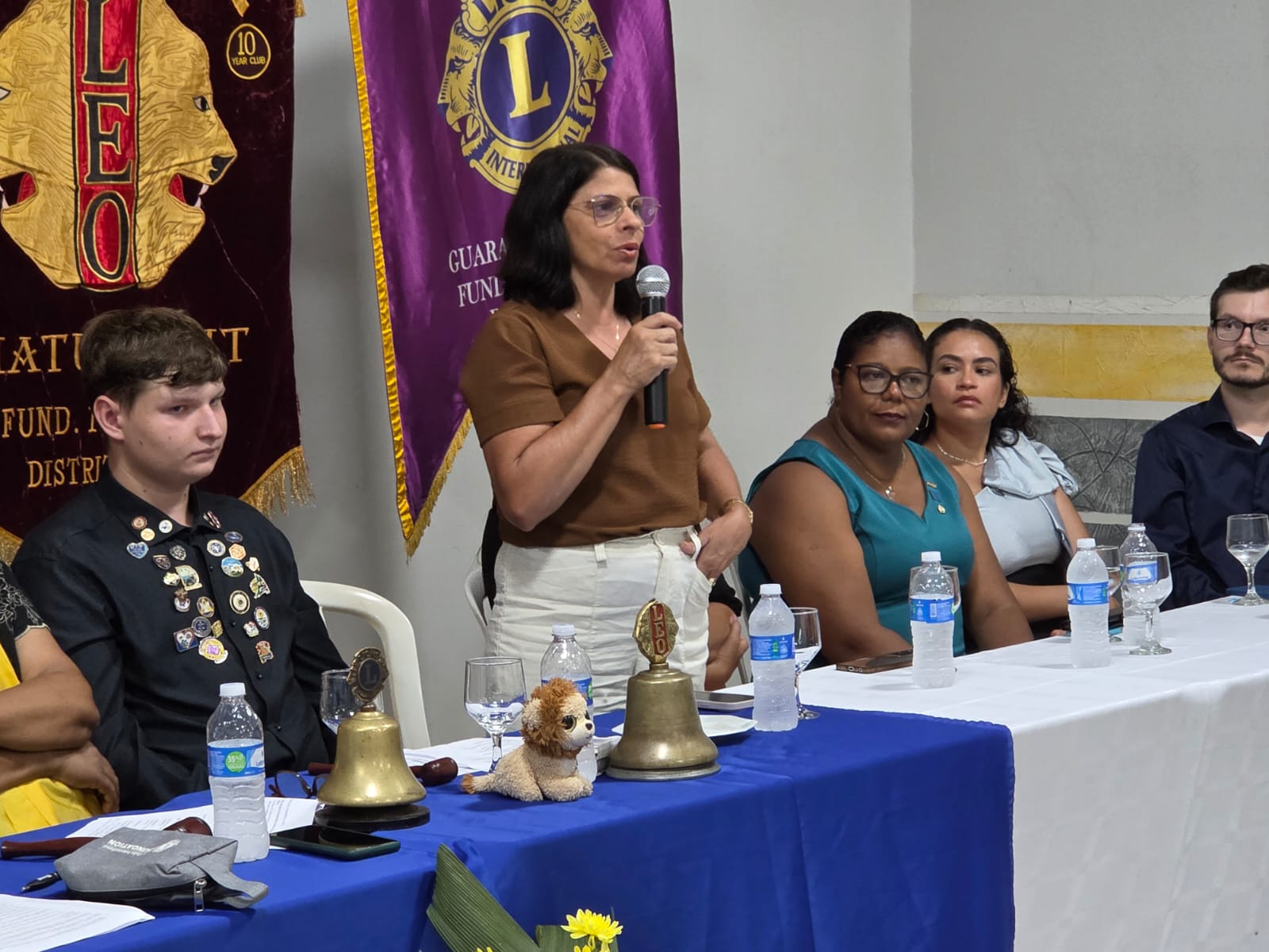 Governadora do Distrito LB-4 visita Lions Clube Matupá