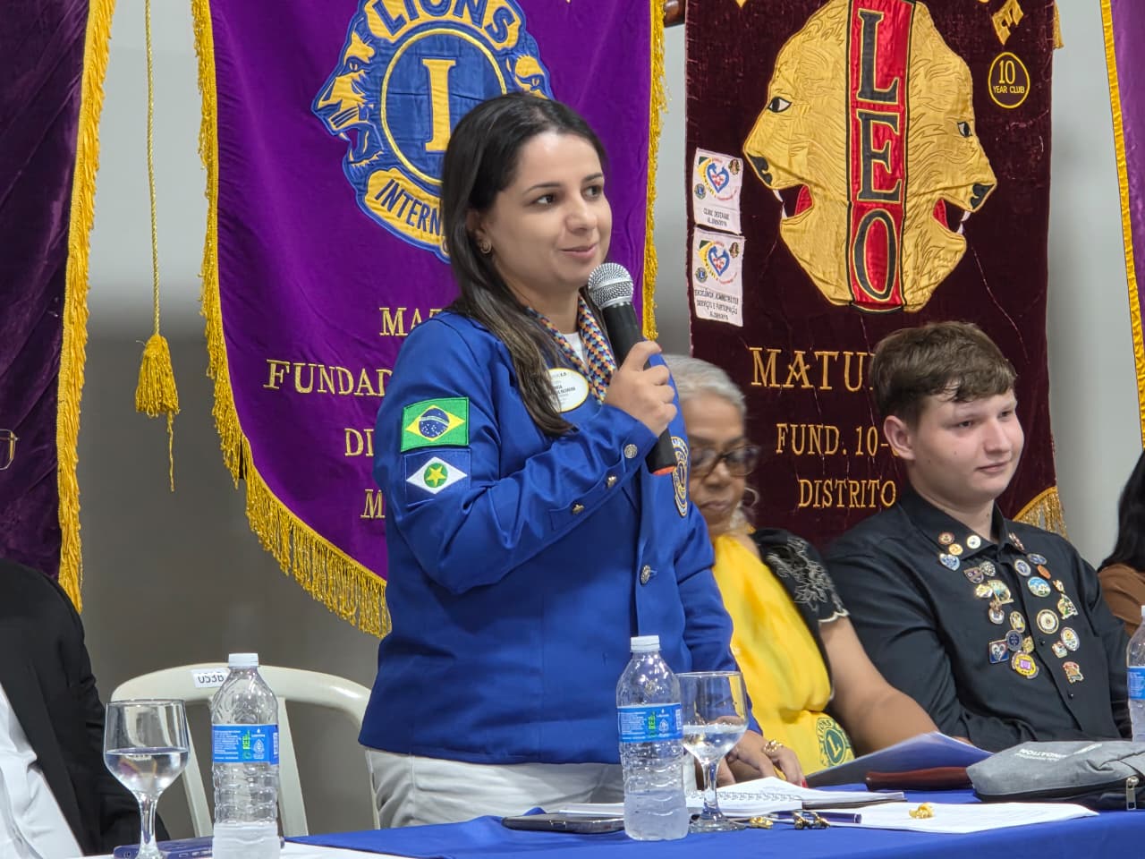 Governadora do Distrito LB-4 visita Lions Clube Matupá