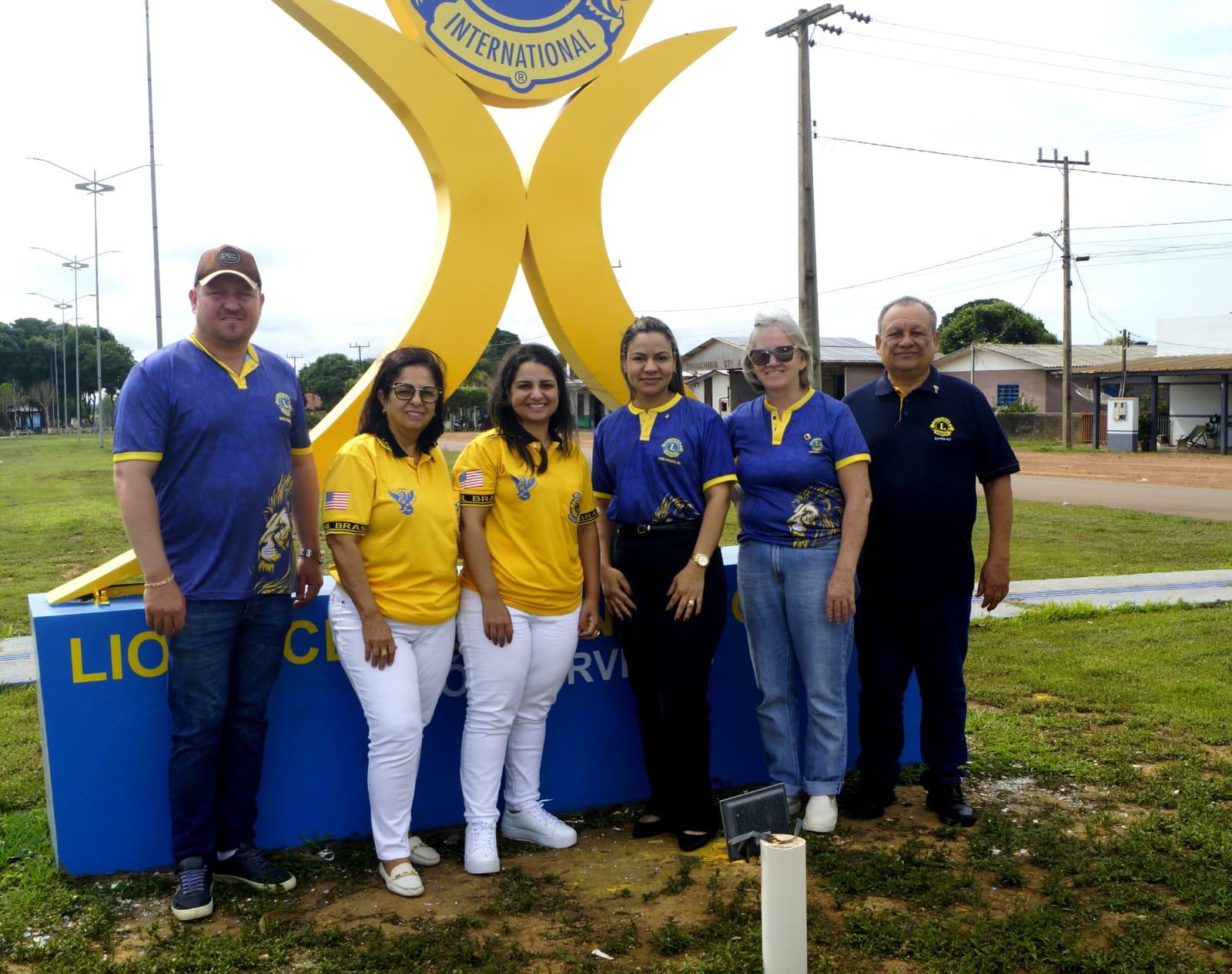 Governadora é recebida com entusiasmo e carinho pelo Lions Clube Nova Guarita