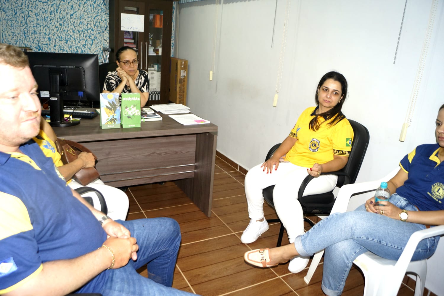 Governadora é recebida com entusiasmo e carinho pelo Lions Clube Nova Guarita