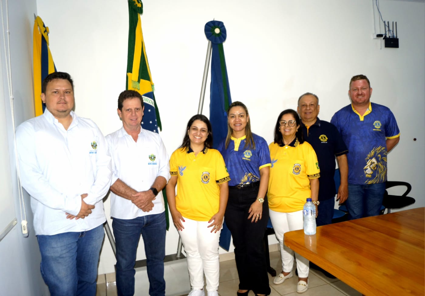 Governadora é recebida com entusiasmo e carinho pelo Lions Clube Nova Guarita