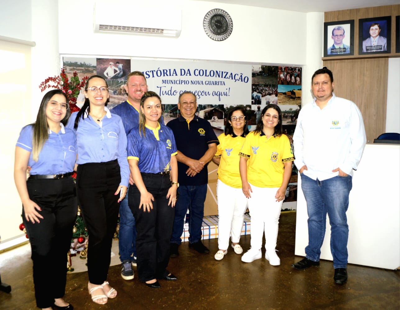 Governadora é recebida com entusiasmo e carinho pelo Lions Clube Nova Guarita