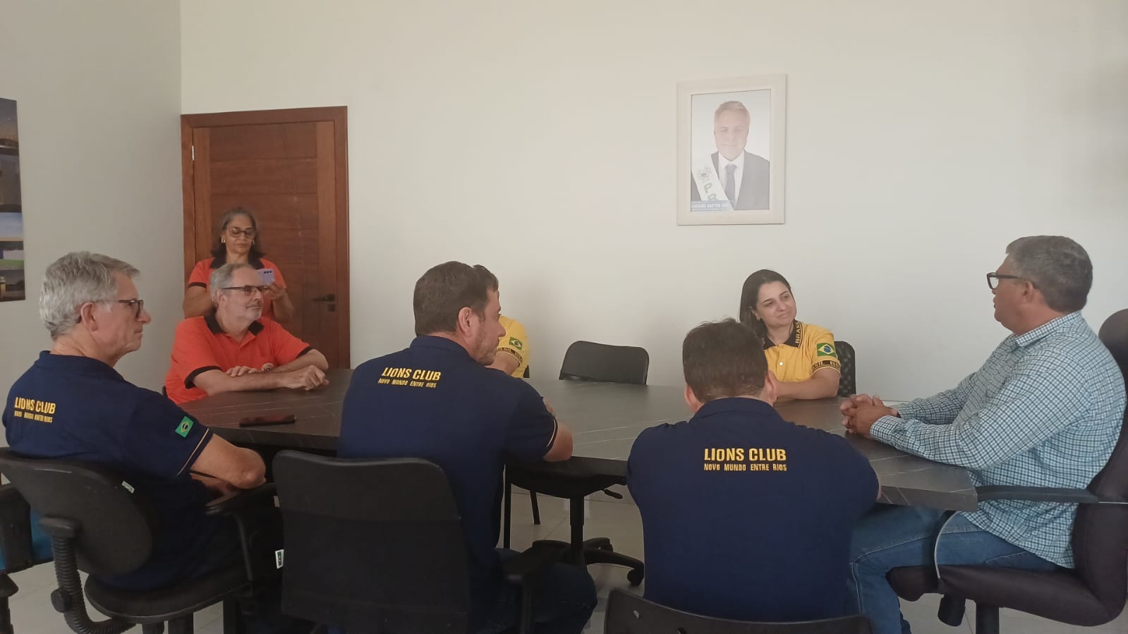 Em visita oficial ao Lions Clube Novo Mundo Entre Rios, a Governadora foi recebida com muito carinho e entusiasmo