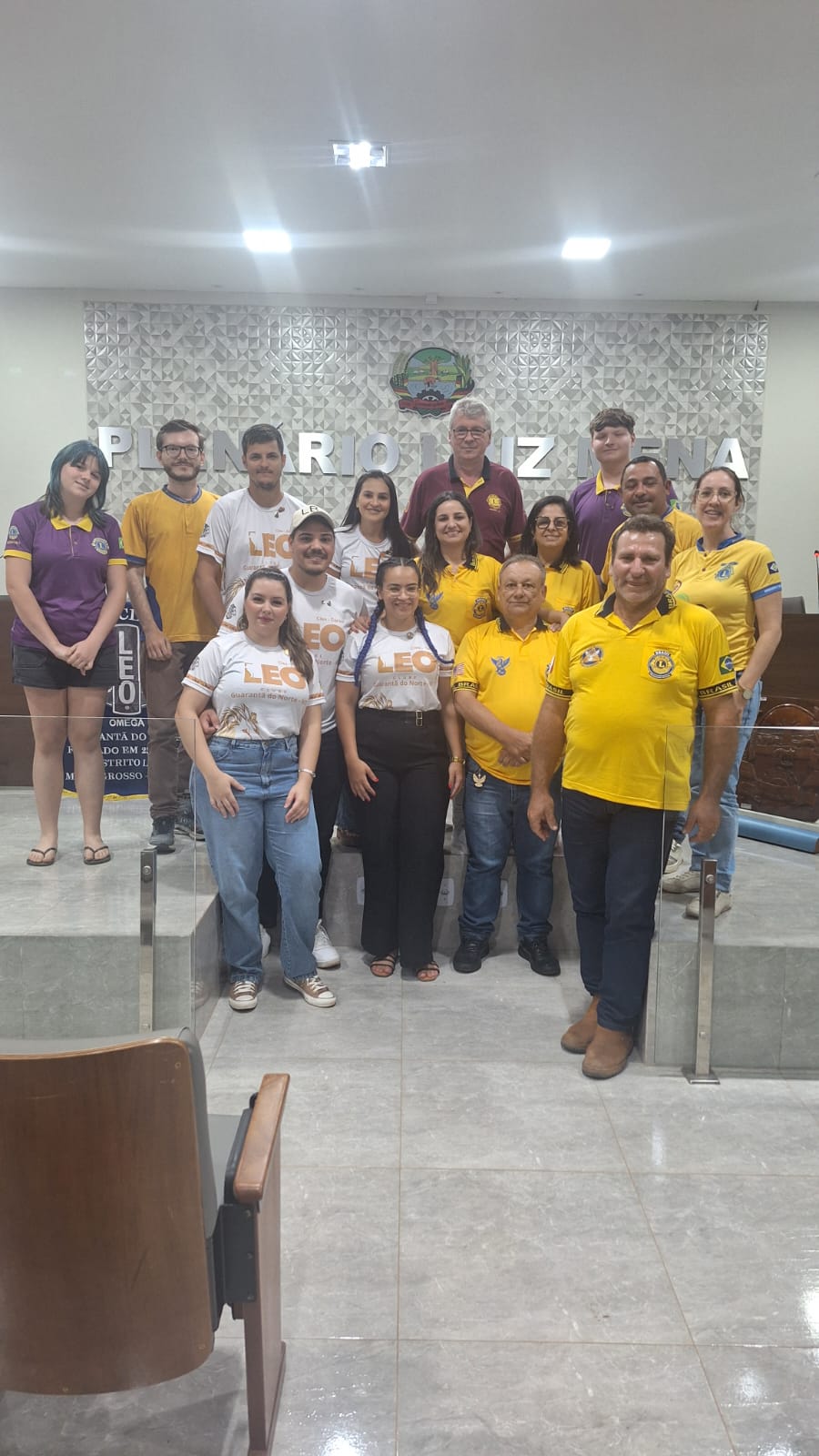 Leões e Leo de Guarantã do Norte recebem com entusiasmo a Governadora Cíntia Godrim