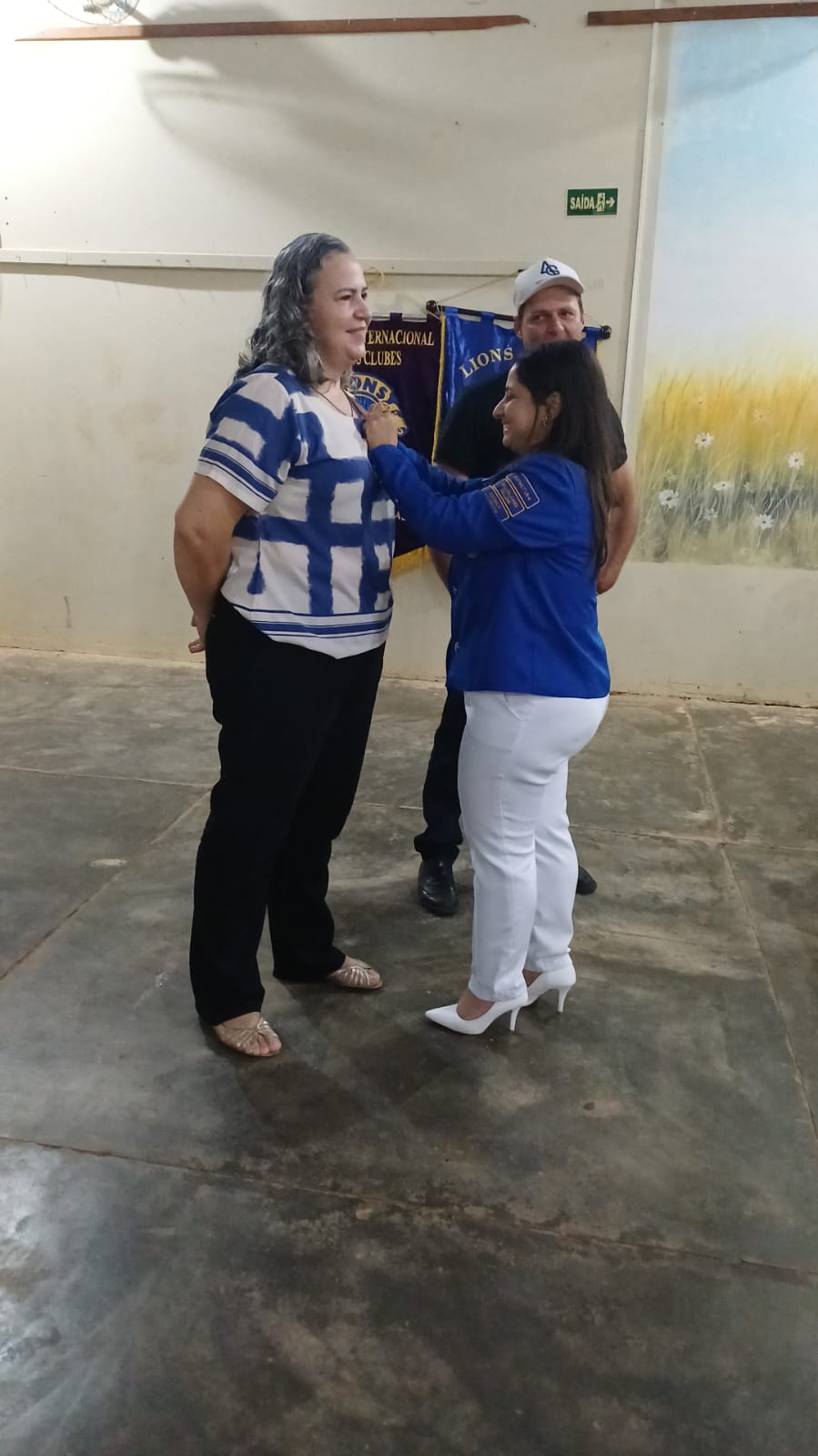 Governadora visita Lions e Leo Clube Nova Monte Verde Centenário