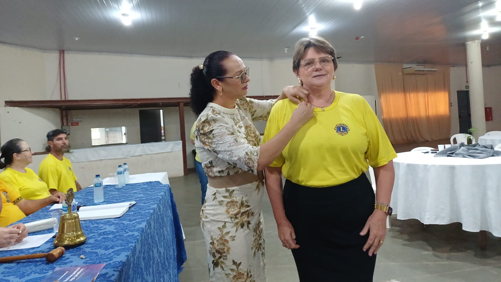 Governadora visita Lions e LEO Clube Alta Floresta