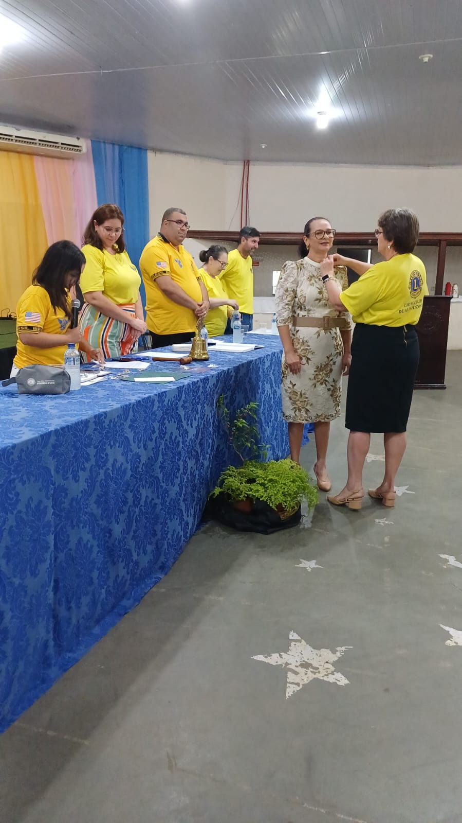 Governadora visita Lions e LEO Clube Alta Floresta