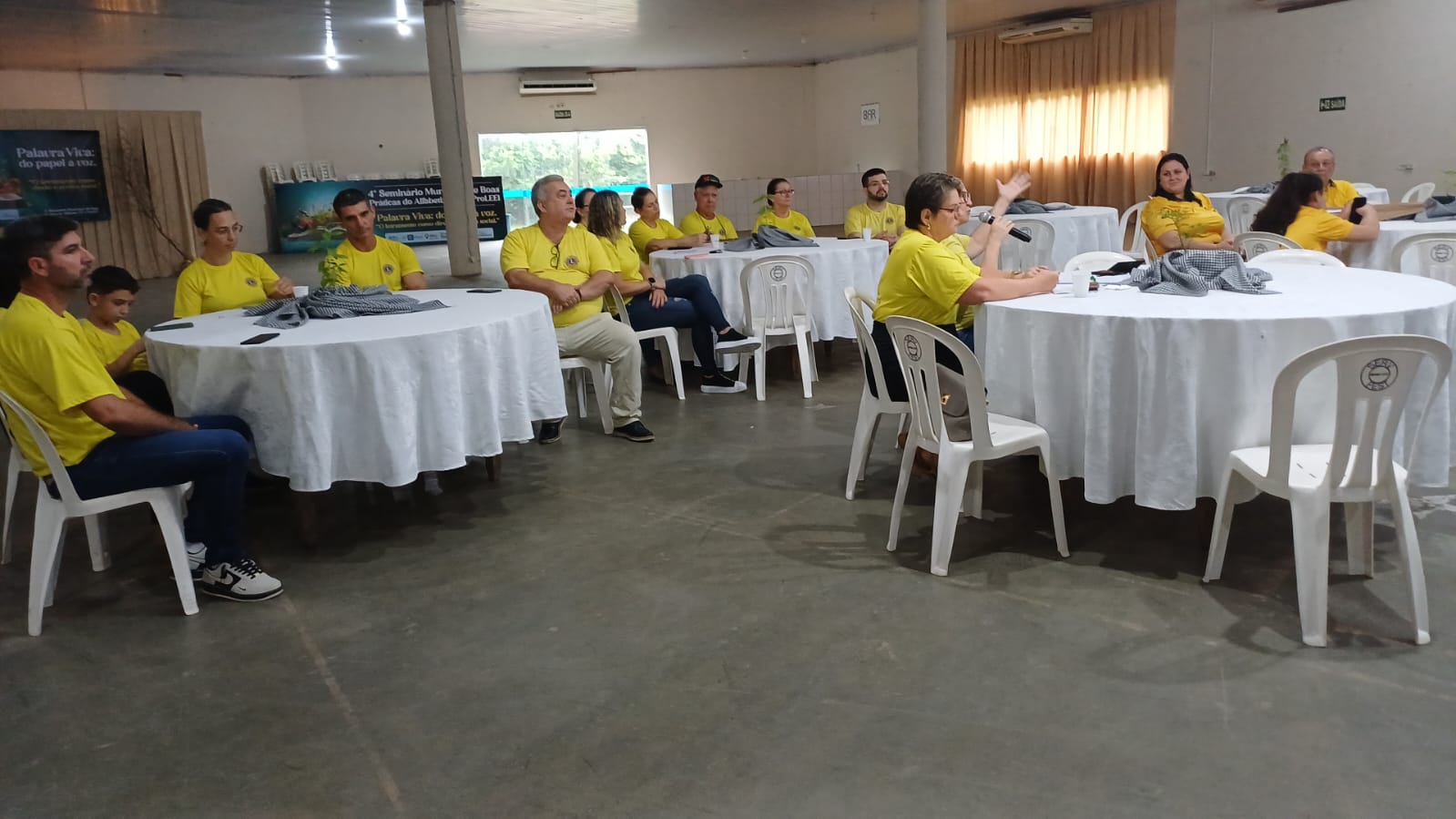 Governadora visita Lions e LEO Clube Alta Floresta