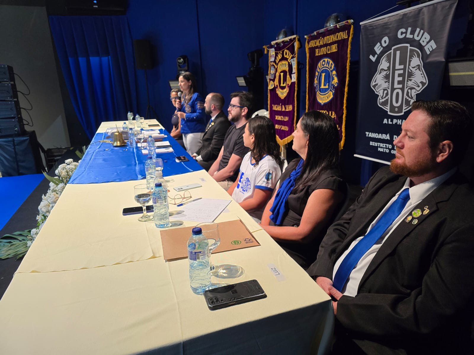 Governadora do Distrito LB-4 visita Lions e Leo Clubes de Tangará da Serra